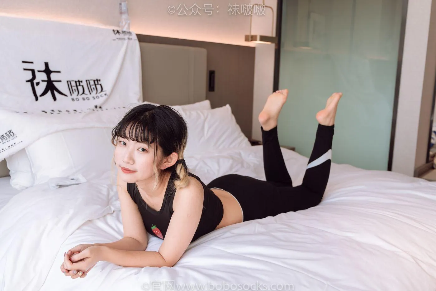[BoBoSocks袜啵啵]NO.059 砂糖-AJ板鞋、白棉袜、裸足 [142P]插图3
